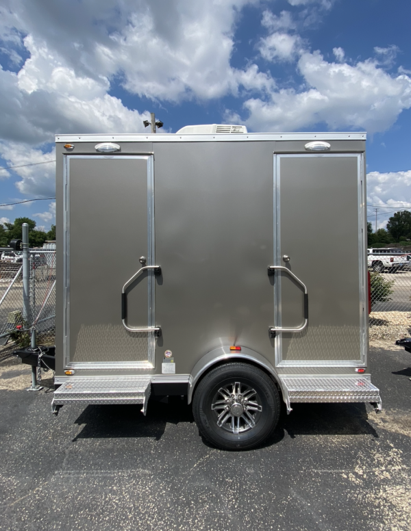 2 STATION 12' PRIVATE PORTABLE RESTROOM