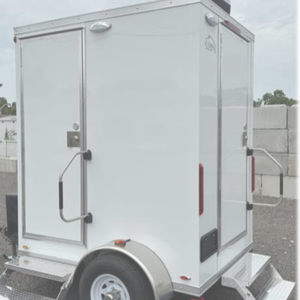 COMPACT 2 STATION 5X7′ PRIVATE PORTABLE RESTROOM
